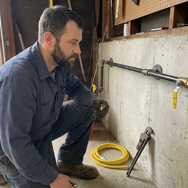 Local gas line installation by FBN Plumbing, Virginia Beach, VA