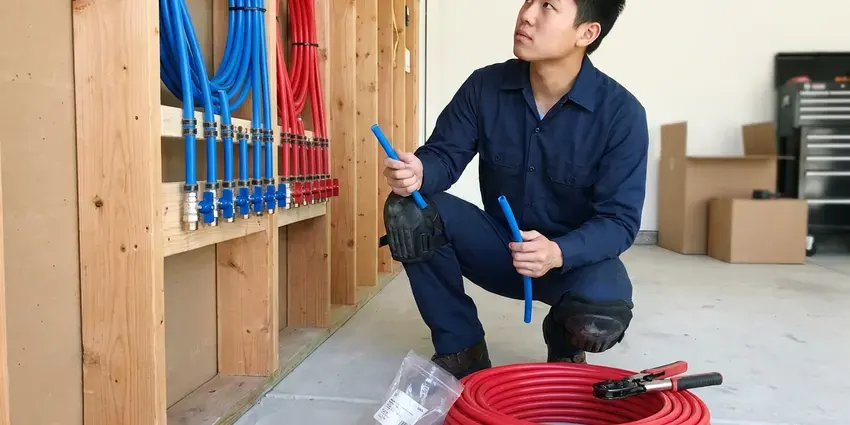 FBN Plumbing technician providing sump pump maintenance in Hampton