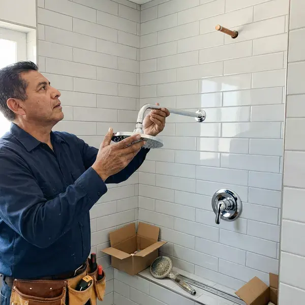 Professional shower replacement, Reston, VA