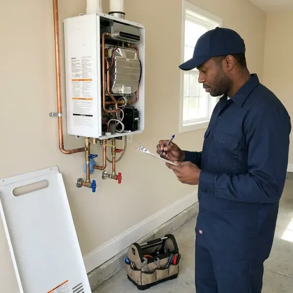 Professional tankless water heater repair, Virginia Beach, VA