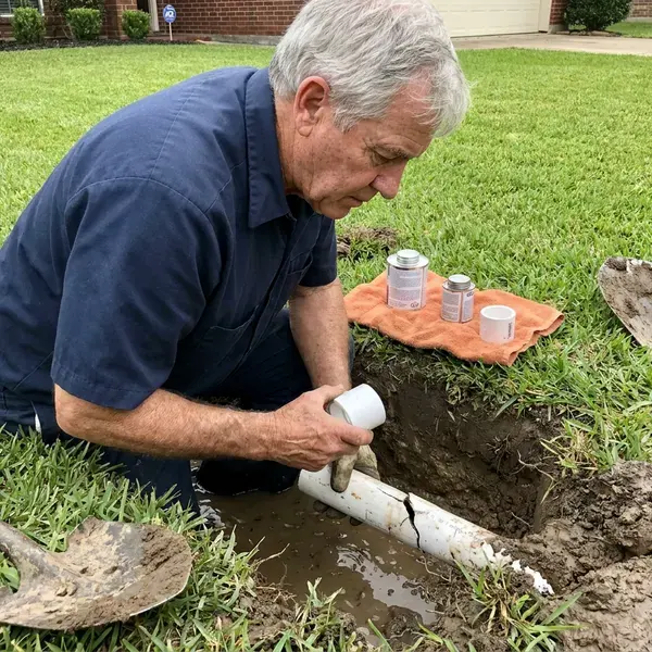Local water line repair by FBN Plumbing, Virginia Beach, VA